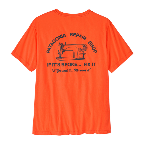 Patagonia M\'s Repair Shop T-Shirt ORPL in the group Clothes & Shoes / Clothing / T-shirts at Sportfiskeprylar.se (37844-ORPL-Lr)