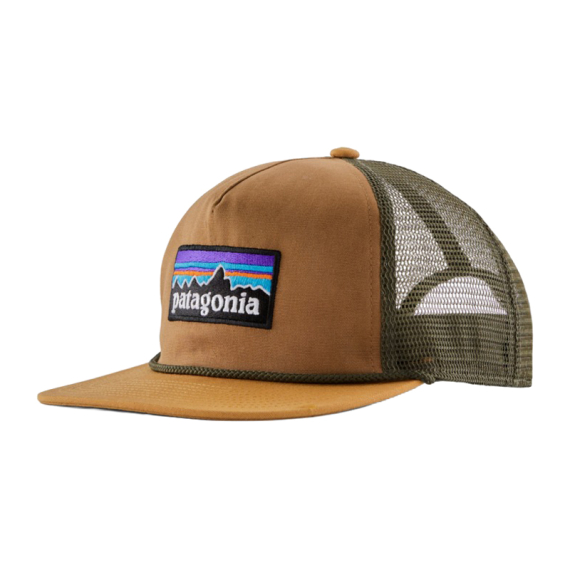 Patagonia Airfarer Cap P-6 Logo: Deer Brown in the group Clothes & Shoes / Caps & Headwear / Caps / Trucker Caps at Sportfiskeprylar.se (37996-PLDE-ALL)