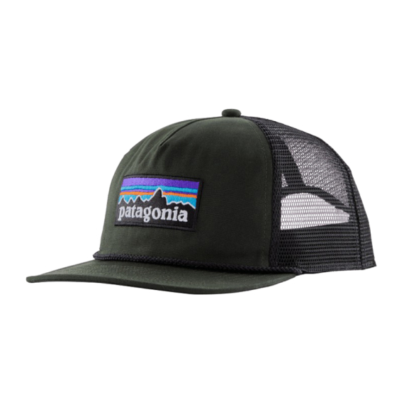 Patagonia Airfarer Cap P-6 Logo: Old Growth Green in the group Clothes & Shoes / Caps & Headwear / Caps / Trucker Caps at Sportfiskeprylar.se (37996-POGN-ALL)