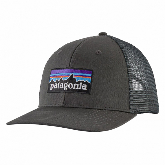 Patagonia P-6 Logo Trucker Hat Forge Grey in the group Clothes & Shoes / Caps & Headwear / Caps / Trucker Caps at Sportfiskeprylar.se (38289-FGE-ALL)