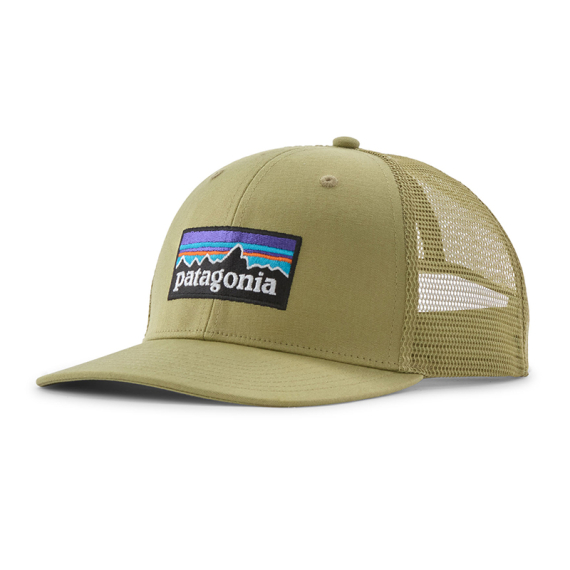 Patagonia P-6 Logo Trucker Hat GMTG in the group Clothes & Shoes / Caps & Headwear / Caps / Trucker Caps at Sportfiskeprylar.se (38289-GMTG-ALL)