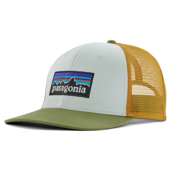 Patagonia P-6 Logo Trucker Hat, Wispy Green in the group Clothes & Shoes / Caps & Headwear / Caps / Trucker Caps at Sportfiskeprylar.se (38289-WPYG-ALL)
