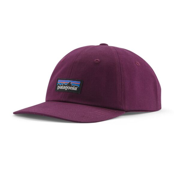 Patagonia P-6 Label Trad Cap Night Plum in the group Clothes & Shoes / Caps & Headwear / Caps / Dad Caps at Sportfiskeprylar.se (38296-NTPL-ALL)