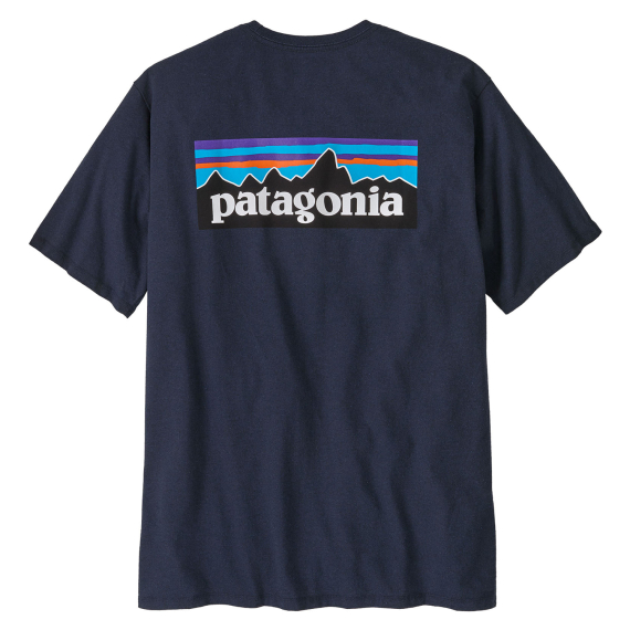 Patagonia M\'s P-6 Logo Responsibili-Tee New Navy in the group Clothes & Shoes / Clothing / T-shirts at Sportfiskeprylar.se (38504-NENA-Sr)