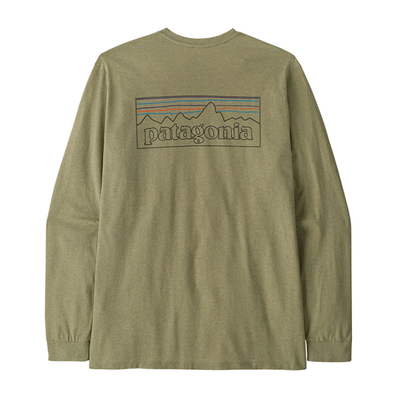 Patagonia M\'s L/S P-6 Logo Responsibili-Tee POGM in the group Clothes & Shoes / Clothing / T-shirts at Sportfiskeprylar.se (38518-POGM-Lr)