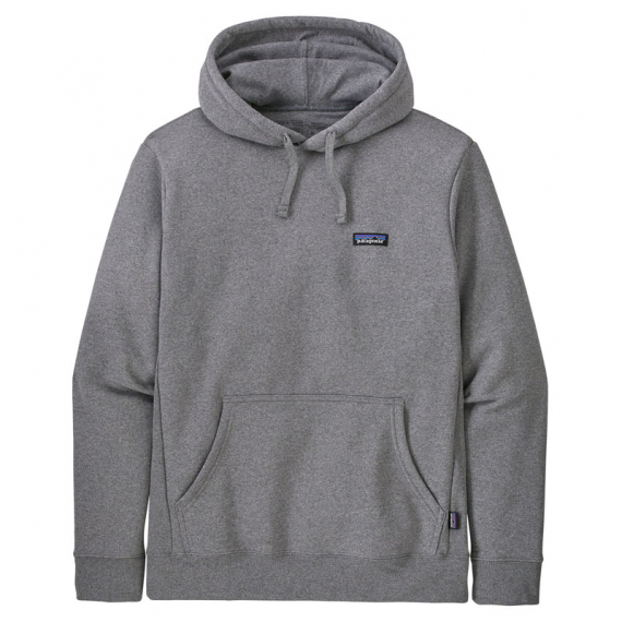 Patagonia M\'s P-6 Label Uprisal Hoody Gravel Heather in the group Clothes & Shoes / Clothing / Sweaters / Hoodies at Sportfiskeprylar.se (39621-GLH-r)