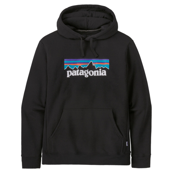Patagonia P-6 Logo Uprisal Hoody, Black in the group Clothes & Shoes / Clothing / Sweaters / Hoodies at Sportfiskeprylar.se (39622-BLK-Sr)