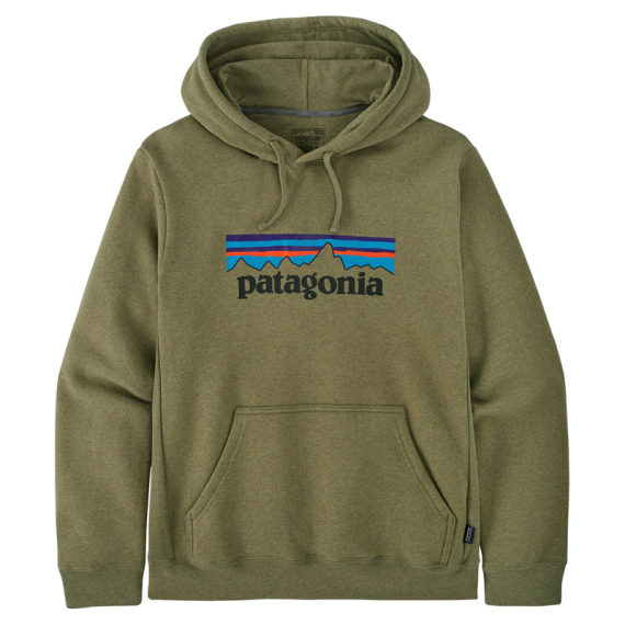 Patagonia P-6 Logo Uprisal Hoody, Buckhorn Green in the group Clothes & Shoes / Clothing / Sweaters / Hoodies at Sportfiskeprylar.se (39622-BUGR-Sr)