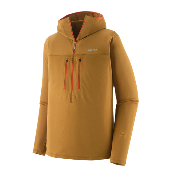 Patagonia M\'s R1 Ultralight Hoody BCBN in the group Clothes & Shoes / Clothing / Sweaters / Hoodies at Sportfiskeprylar.se (40035-BCBN-Lr)