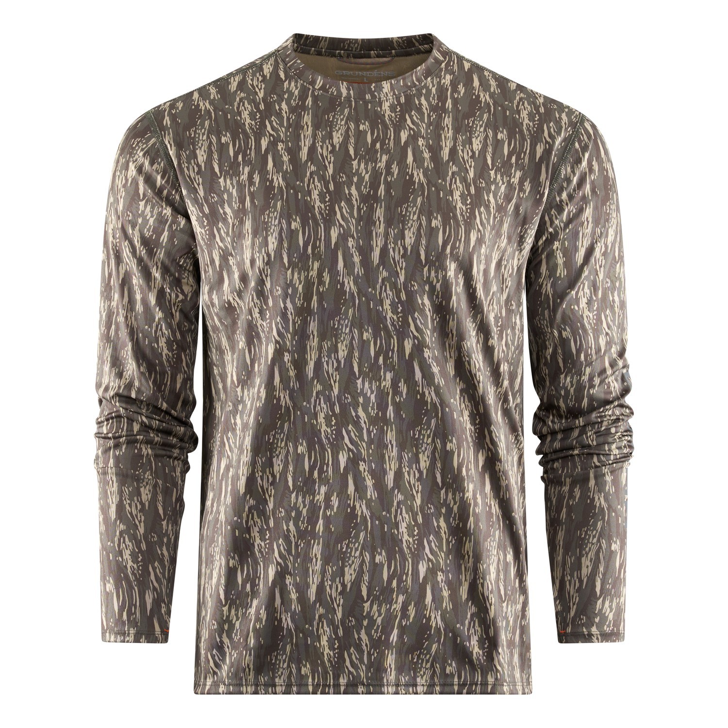Grundéns Tough Sun Crew Marsch Camo in the group Clothes & Shoes / UV Clothing at Sportfiskeprylar.se (40112-934-0013r)