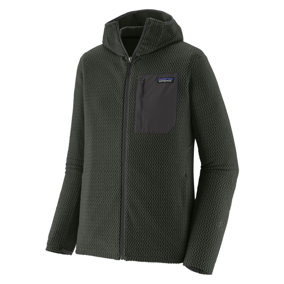 Patagonia M\'s R1 Air Full-Zip Hoody OLGG in the group Clothes & Shoes / Clothing / Sweaters / Hoodies at Sportfiskeprylar.se (40256-OLGG-Lr)