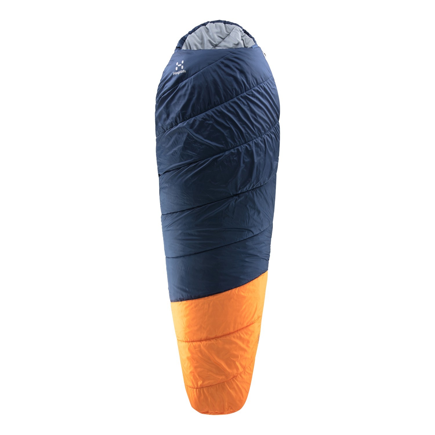 Haglöfs Spacelite -1 Midnight Blue/Tangerine 190L in the group Outdoor / Sleeping Bags & Pillows / Sleeping Bags at Sportfiskeprylar.se (4162804GW220)