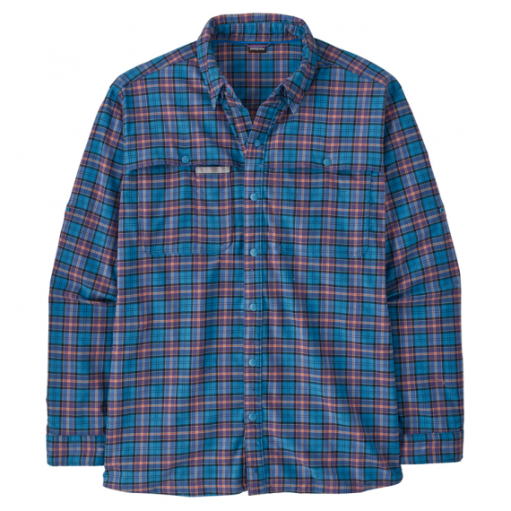 Patagonia M\'s Early Rise Stretch Shirt On the Fly: Anacapa Blue in the group Clothes & Shoes / Clothing / Shirts at Sportfiskeprylar.se (41920-OFBLr)