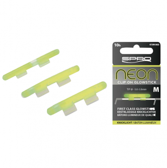 Neon Clip on Glowstick Green in the group Tools & Accessories / Bite Alarms & Indicators / Glow Sticks at Sportfiskeprylar.se (41996r)