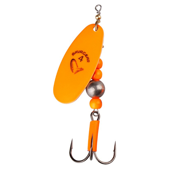 Savage Gear Caviar Spinner #2 6g 06-Flou Orange in the group Lures / Inline Spinners at Sportfiskeprylar.se (42309)
