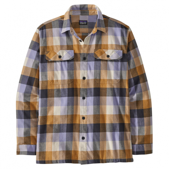 Patagonia M\'s L/S Organic Cotton MW Fjord Flannel Shirt GDMA in the group Clothes & Shoes / Clothing / Shirts at Sportfiskeprylar.se (42400-GDMA-Sr)
