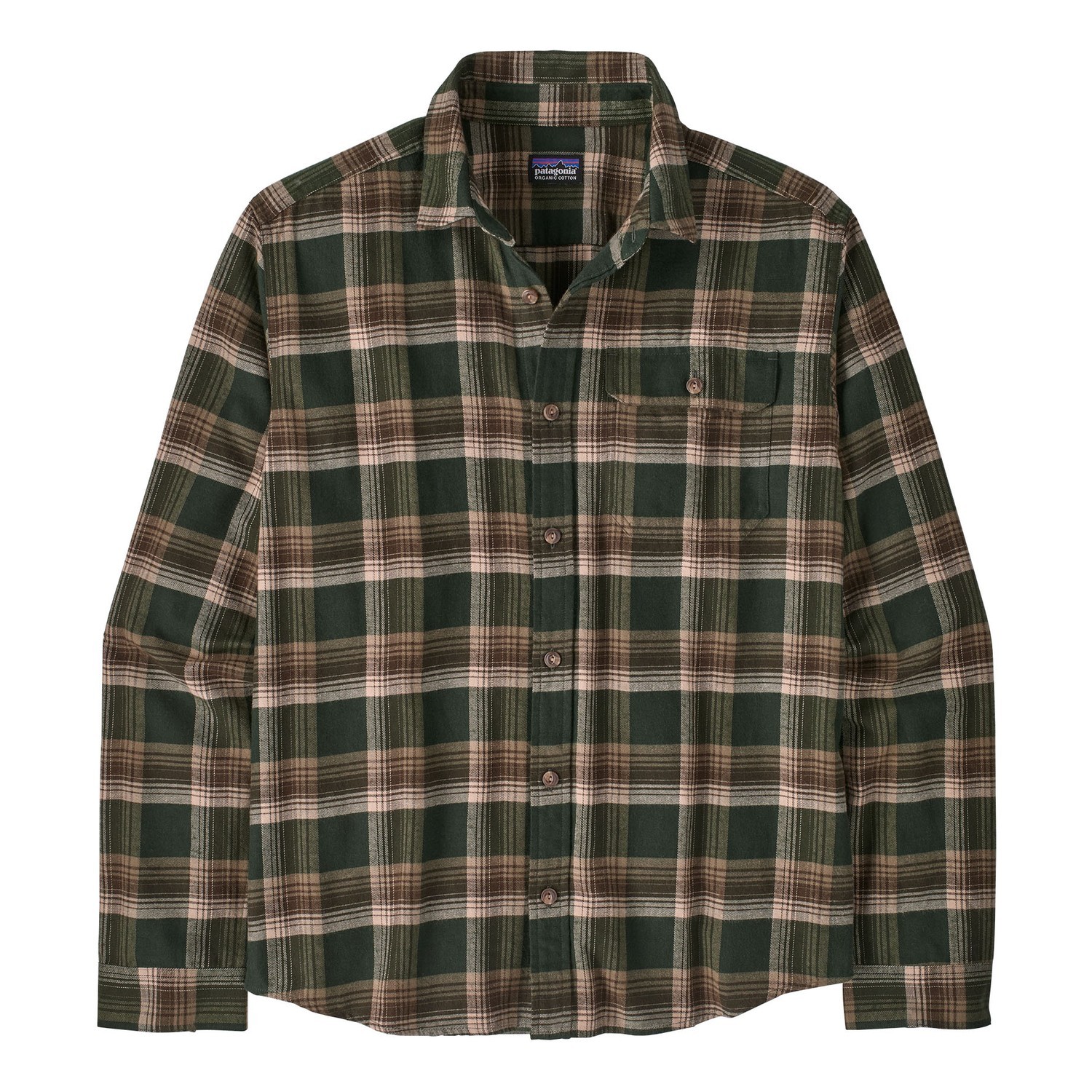 Patagonia M\'s L/S LW Fjord Flannel Shirt CZTL in the group Clothes & Shoes / Clothing / Shirts at Sportfiskeprylar.se (42410-CZTL-XXLr)