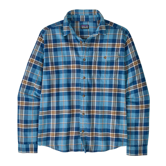 Patagonia M\'s L/S LW Fjord Flannel Shirt PSHB in the group Clothes & Shoes / Clothing / Shirts at Sportfiskeprylar.se (42410-PSHB-Lr)