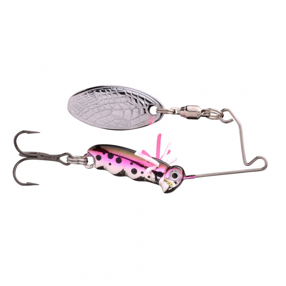 Spro Larva Spinnerbait 4cm 7g - Rainbow Trout in the group Lures / Spinnerbaits at Sportfiskeprylar.se (4350002)