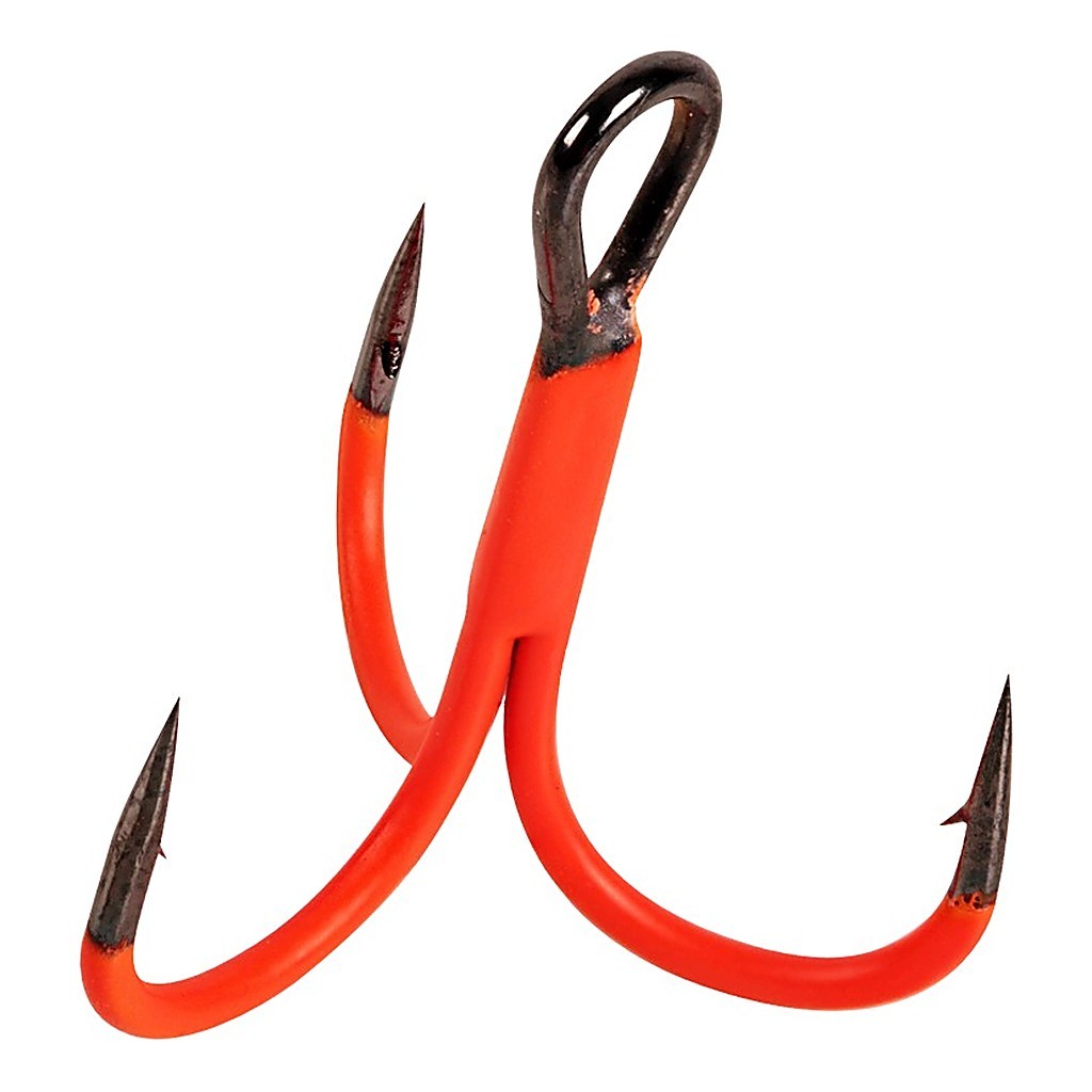 Owner STV-36BO Treble Hook, UV Flash Orange in the group Hooks & Terminal Tackle / Hooks / Treble Hooks at Sportfiskeprylar.se (44-5636VO-031r)