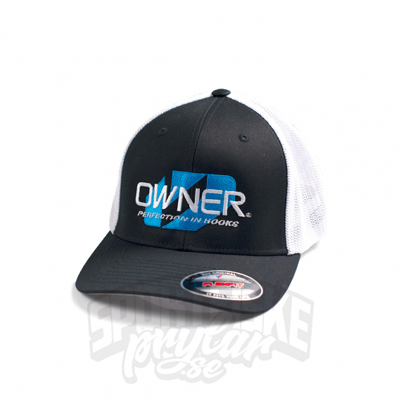 Owner Cap Flexfit Trucker - Black / White in the group Clothes & Shoes / Caps & Headwear / Caps / Flexfit Caps at Sportfiskeprylar.se (44-5900-040)
