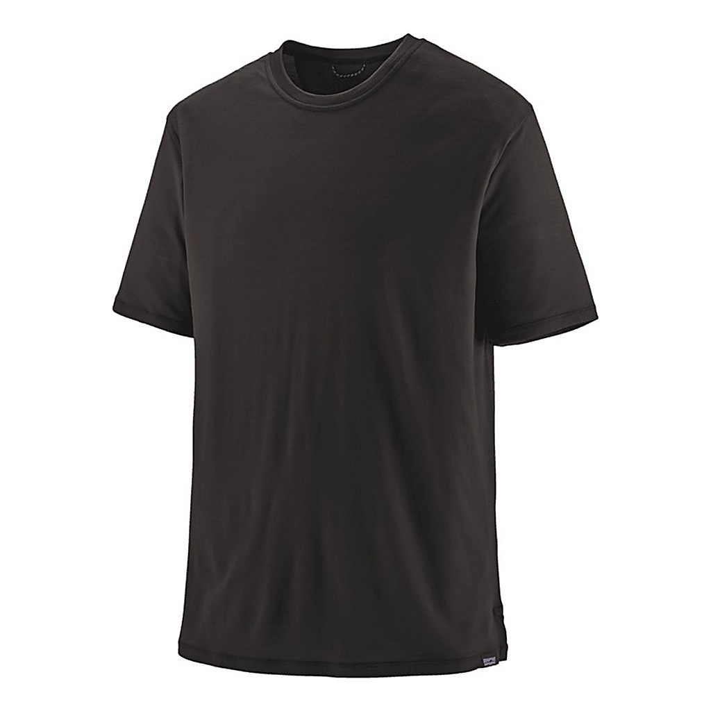 Patagonia M\'s Cap Cool Merino Blend Shirt BLK in the group Clothes & Shoes / Clothing / T-shirts at Sportfiskeprylar.se (44575-BLK-XXLr)