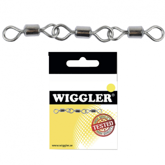 Triple Rolling Swivel, Black Nickel stl. 3 in the group Hooks & Terminal Tackle / Stingers & Stinger Accessories / Stinger Accessories at Sportfiskeprylar.se (4493-3)