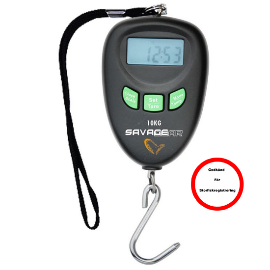 Savage Gear Digi Scale M - >10kg/22lb in the group Tools & Accessories / Scales at Sportfiskeprylar.se (45211)