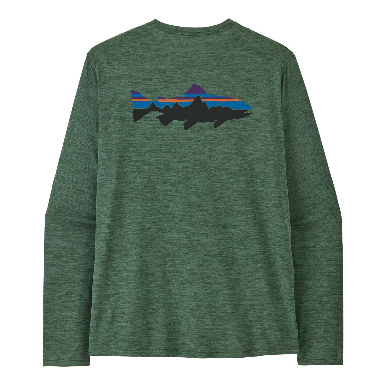 Patagonia M\'s L/S Cap Cool Daily Shirt - Fitz Roy Trout CYGX in the group Clothes & Shoes / Clothing / Sweaters / Long-sleeved T-shirts at Sportfiskeprylar.se (45452-CYGX-XXLr)