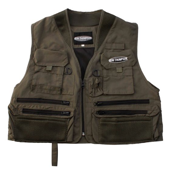 DAM/R.T Ontario Fly Vest Dusty Olive in the group Clothes & Shoes / Clothing / Vests / Fishing Vests at Sportfiskeprylar.se (45502r)