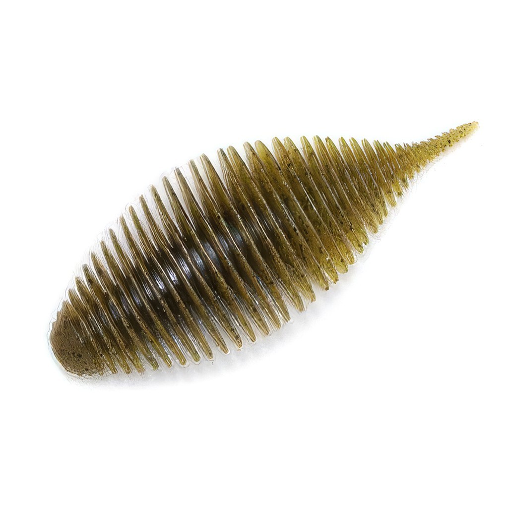 Geecrack Bellows Gill Floating 2\'\' 5cm (4Pcs) - Green Pumpkin in the group Lures / Softbaits / Craws & Creaturebaits at Sportfiskeprylar.se (4571473840371)