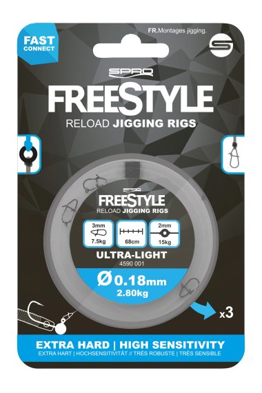 Freestyle Reload Jig Rig in the group Hooks & Terminal Tackle / Ready-Made Rigs / Ready Made Perch Rigs at Sportfiskeprylar.se (45905r)