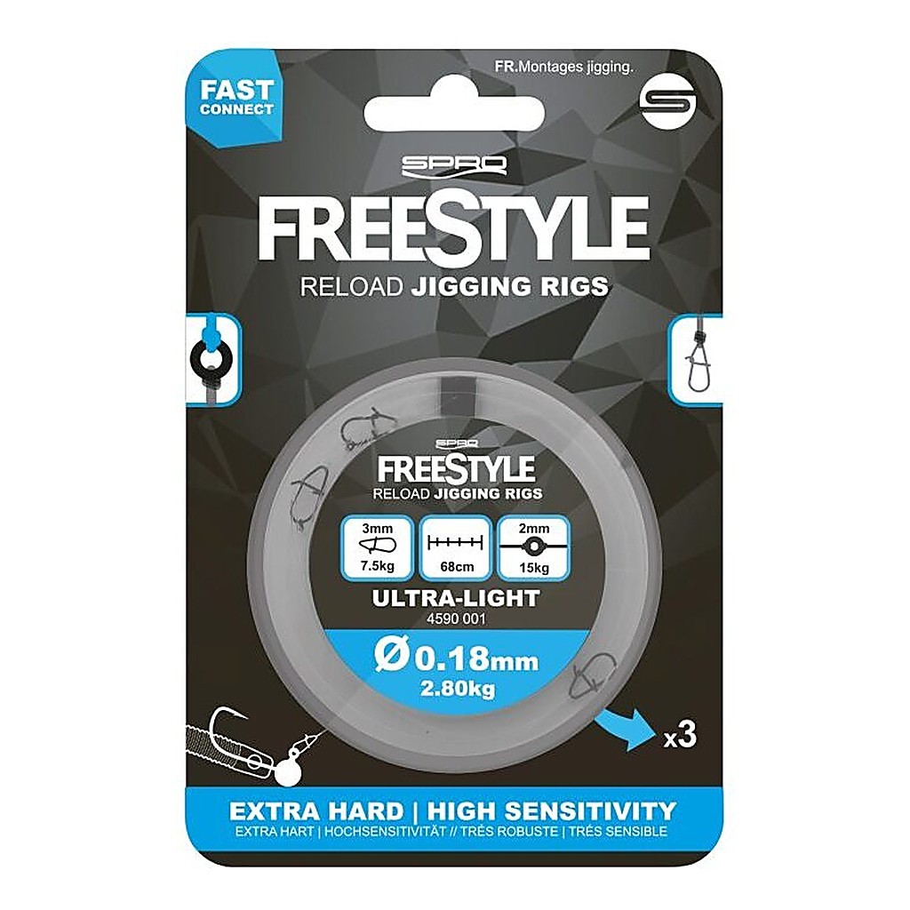 Freestyle Reload Jig Rig in the group Hooks & Terminal Tackle / Ready-Made Rigs / Ready Made Perch Rigs at Sportfiskeprylar.se (45905r)