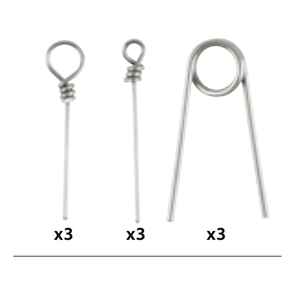 Spro Softbait Pin Assortiment in the group Hooks & Terminal Tackle / Stingers & Stinger Accessories / Stinger Accessories / Stinger Spikes at Sportfiskeprylar.se (4628109)