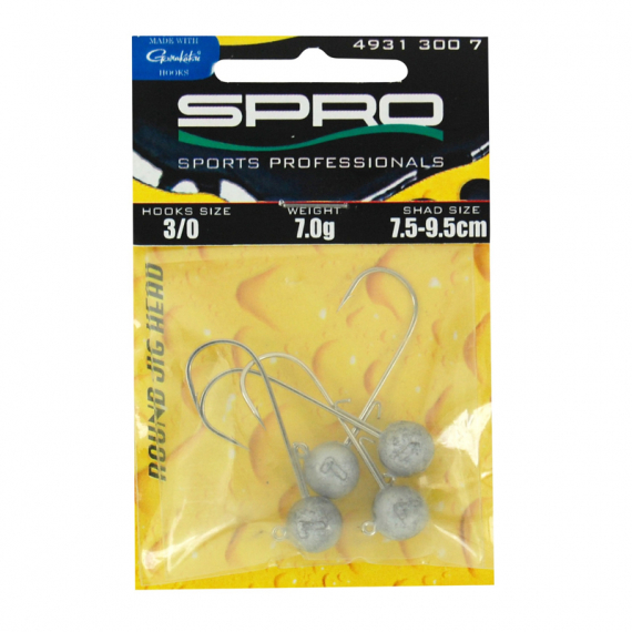 Spro Round Jig Head 1/0-7g 4-pack in the group Hooks & Terminal Tackle / Jig Heads / Round Jig Heads at Sportfiskeprylar.se (4931101007)
