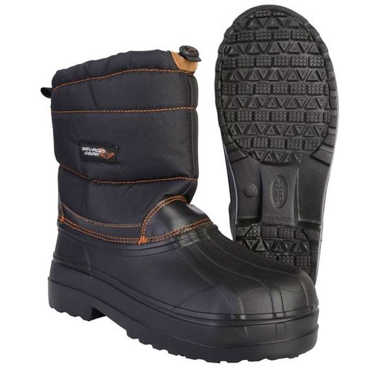 Savage Gear Polar Boot Black, 44 in the group Clothes & Shoes / Footwear / Wellingtons / Winter Wellingtons at Sportfiskeprylar.se (49407)