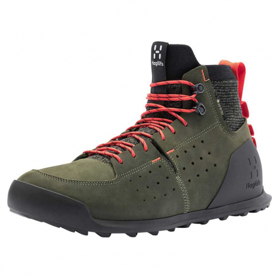 Haglöfs Duality AT1 GT Men Deep Woods/Habanero - 9,5/44 in the group Clothes & Shoes / Footwear / Boots / Hiking Boots at Sportfiskeprylar.se (4986804MF763)