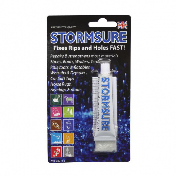 Stormsure Flexible Repair Adhesive 15g Tub in the group Clothes & Shoes / Clothing Care at Sportfiskeprylar.se (50)