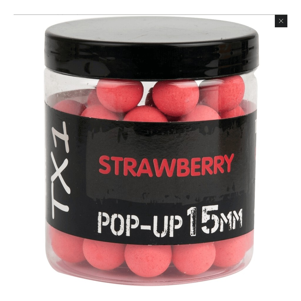 SHIMANO Bait TX1 Pop-up Strawberry Fluoro Red in the group at Sportfiskeprylar.se (5000074713DOr)