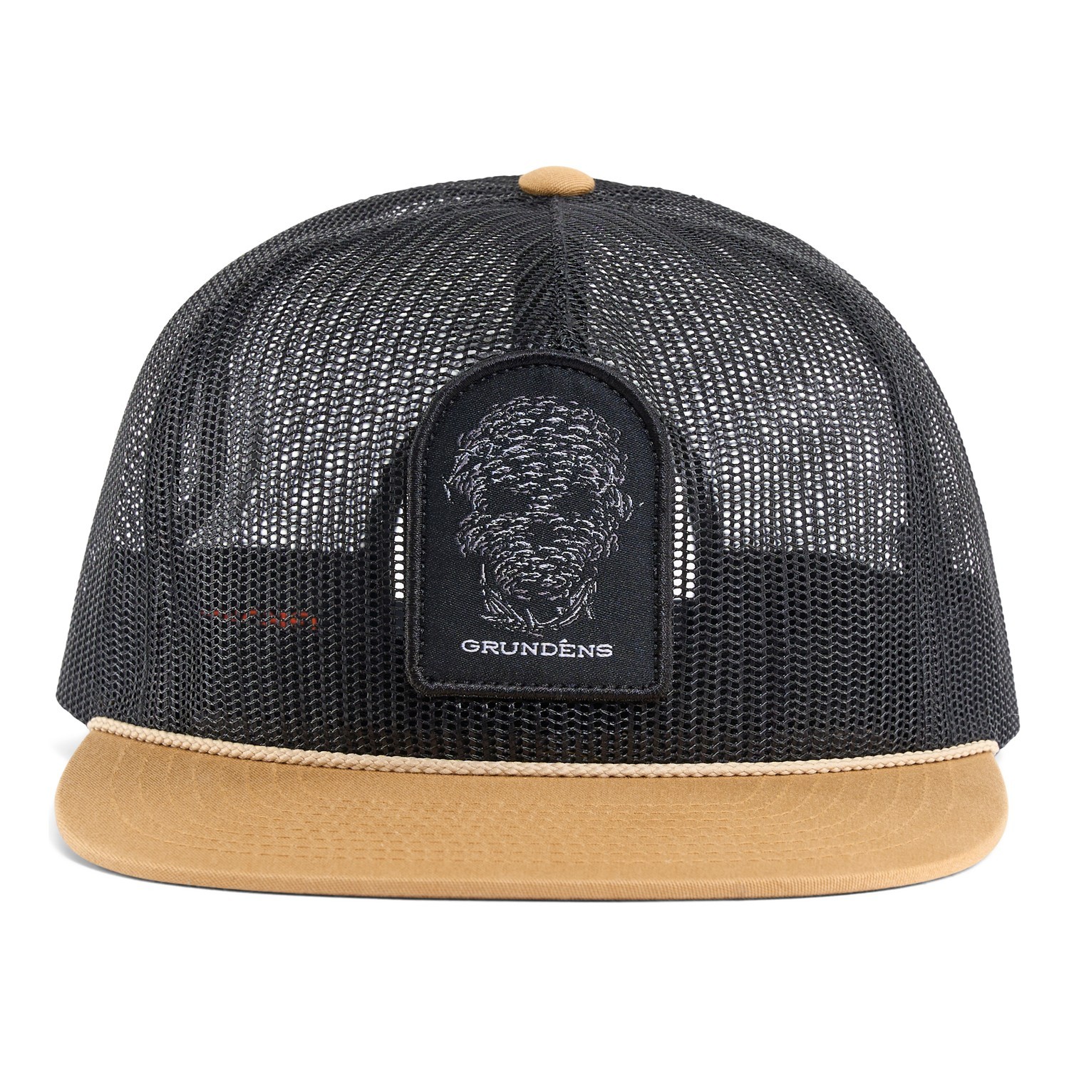 Grundéns Bait Ball Mesh Trucker Black/Khaki in the group Clothes & Shoes / Caps & Headwear / Caps / Trucker Caps at Sportfiskeprylar.se (50015-005-0001)