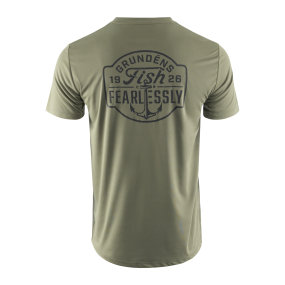 Grundéns Fish Fearlessly SS Tech Tee Forest in the group Clothes & Shoes / Clothing / T-shirts at Sportfiskeprylar.se (50117-358-0014r)