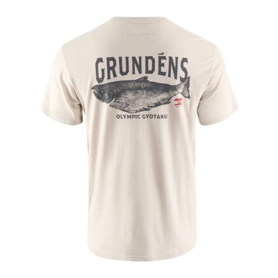 Grundéns Gyotaku SS T-Shirt Bone Heather Chinook in the group Clothes & Shoes / Clothing / T-shirts at Sportfiskeprylar.se (50157-247-0013r)