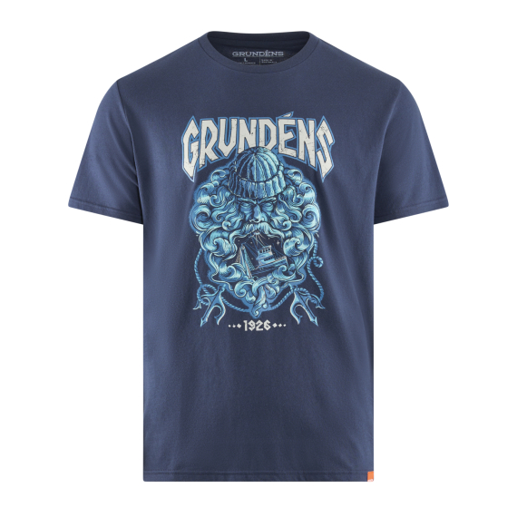 Grundéns Njord SS T-Shirt Dark Navy in the group Clothes & Shoes / Clothing / T-shirts at Sportfiskeprylar.se (50171-425-0013r)