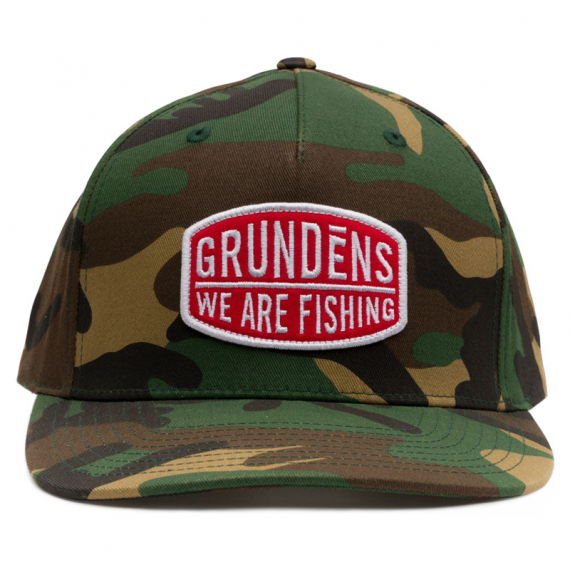 Grundéns We Are Fishing Camo Trucker Camo in the group Clothes & Shoes / Caps & Headwear / Caps / Trucker Caps at Sportfiskeprylar.se (50285-349-0001)