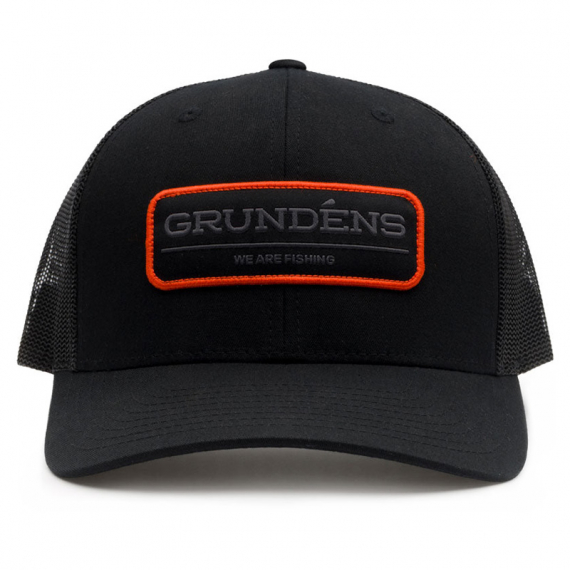 Grundéns We Are Fishing Trucker Solid Black in the group Clothes & Shoes / Caps & Headwear / Caps / Trucker Caps at Sportfiskeprylar.se (50286-010-0001)