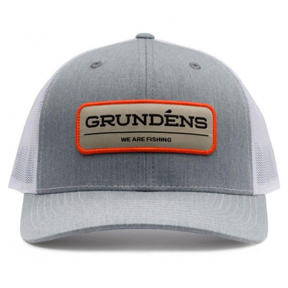 Grundéns We Are Fishing Trucker Heather Grey/White in the group Clothes & Shoes / Caps & Headwear / Caps / Trucker Caps at Sportfiskeprylar.se (50286-064-0001)