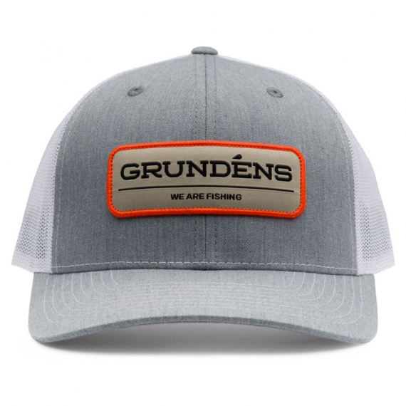 Grundéns We Are Fishing Trucker Heather Grey/White in the group Clothes & Shoes / Caps & Headwear / Caps / Trucker Caps at Sportfiskeprylar.se (50286-064-0001)