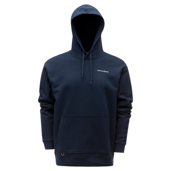 Grundéns Logo Boat Hoodie Dark Navy in the group Clothes & Shoes / Clothing / Sweaters / Hoodies at Sportfiskeprylar.se (50376-425-0014r)