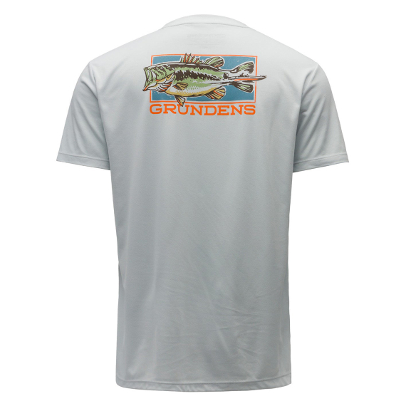 Grundéns Off to the Races SS Tech Tee Grey Mist in the group Clothes & Shoes / Clothing / T-shirts at Sportfiskeprylar.se (50379-028-0013r)