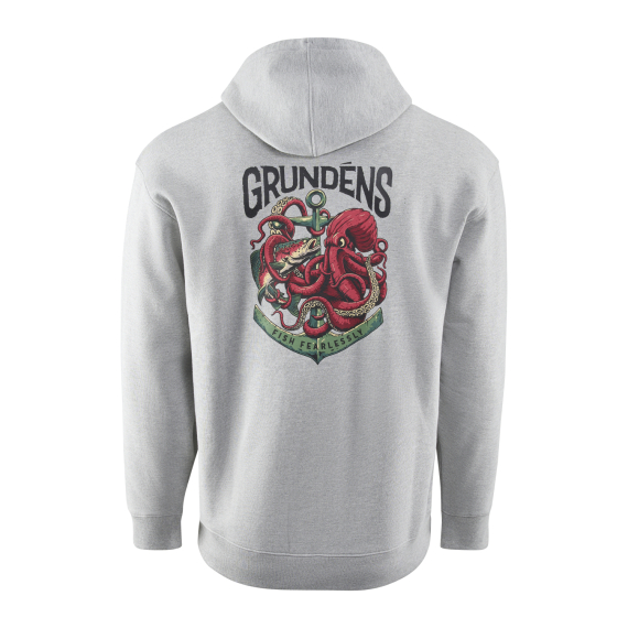 Grundéns Displacement DWR Hoodie Octo-Trout Athletic Heather in the group Clothes & Shoes / Clothing / Sweaters / Hoodies at Sportfiskeprylar.se (50506-054-0014r)